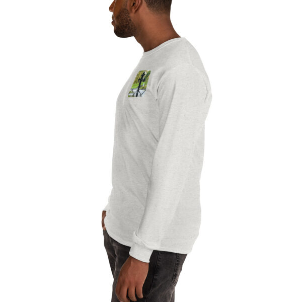 Unisex Long Sleeve Shirt- Logo back - Image 31