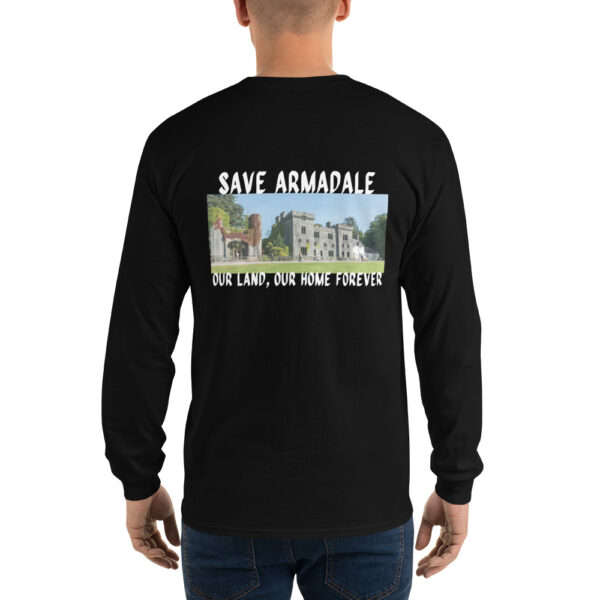Unisex Long Sleeve Shirt- Castle back - Image 4