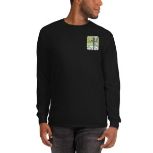 Unisex Long Sleeve Shirt- Logo back
