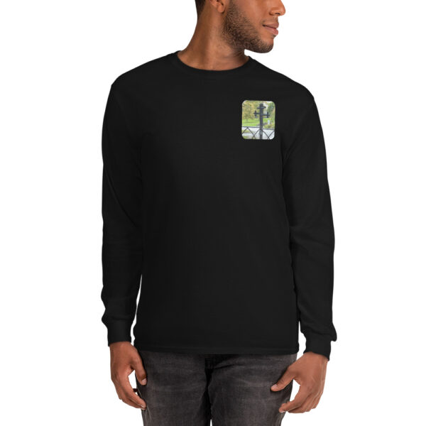 Unisex Long Sleeve Shirt- Logo back