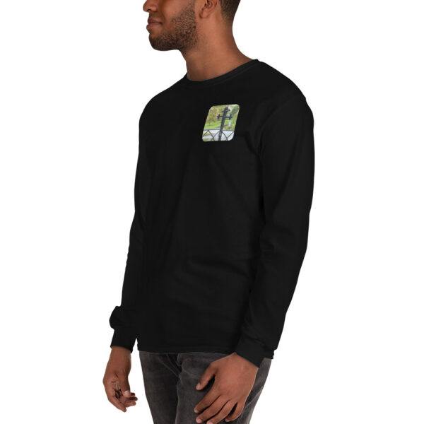 Unisex Long Sleeve Shirt- Logo back - Image 4