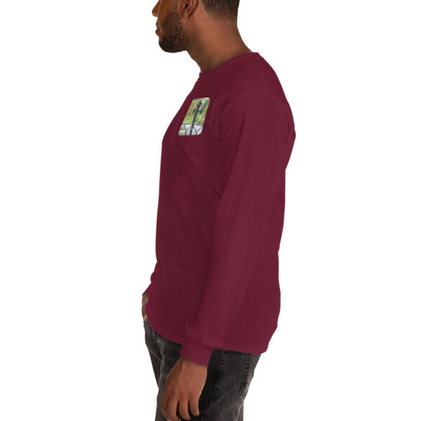 Unisex Long Sleeve Shirt- Logo back - Image 9