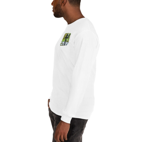 Unisex Long Sleeve Shirt- Logo back - Image 36