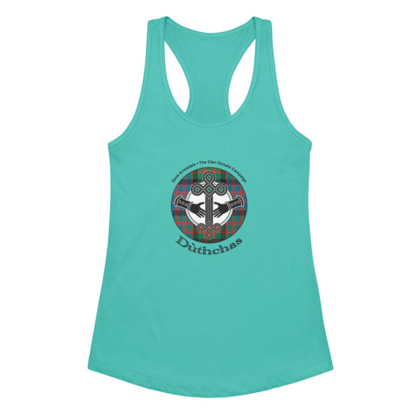 Women’s fitted racerback tank top - Image 2