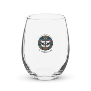 Stemless wine glass